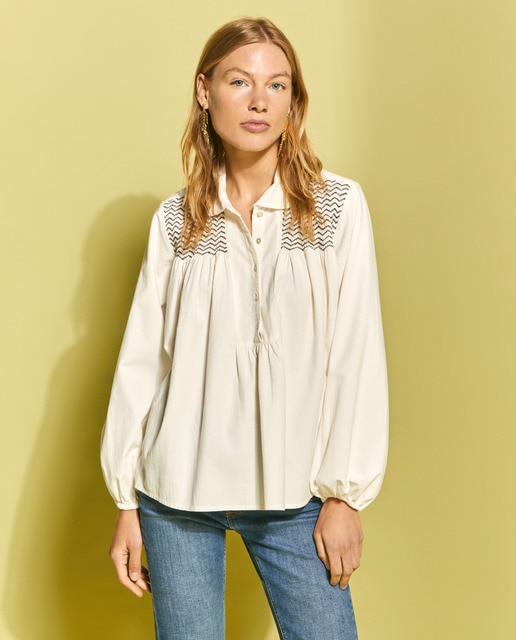 Blusa de manga larga
