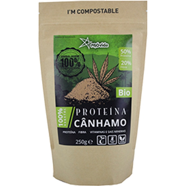 Proteína Canhamo Bio embalagem 250 g