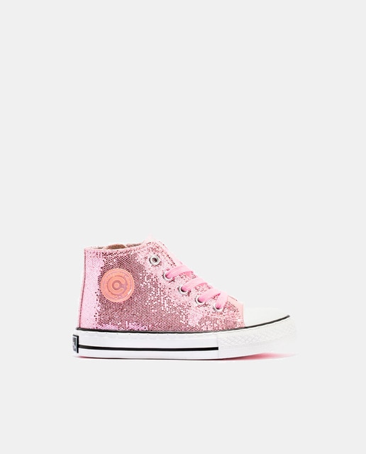 Chaussures filles paillettes discount rouge