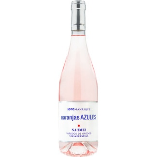NARANJAS AZULES vino rosado garnacha DO Cebreros Sierra de Gredos botella 75 cl