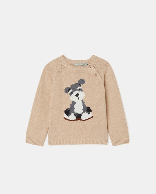 Pull avec motif discount chien