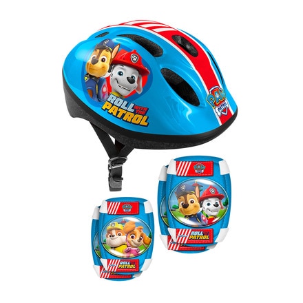 Casco con coderas y rodilleras Paw Patrol Stamp