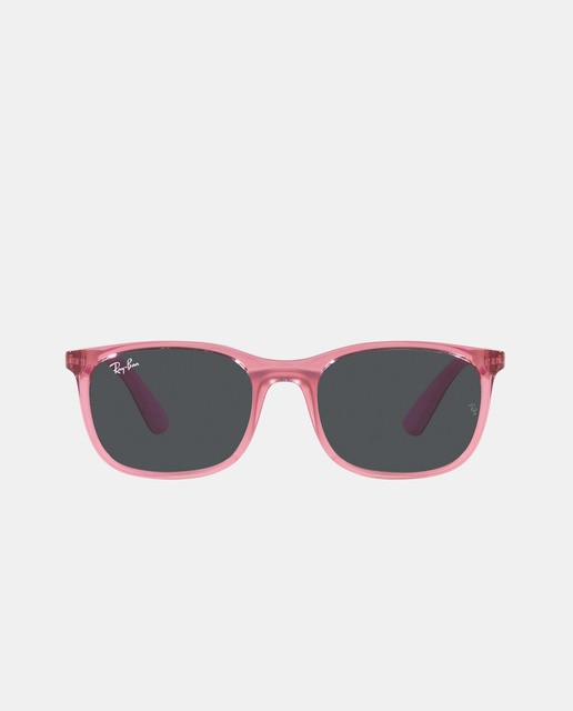 Gafas de sol infantiles rectangulares en rosa