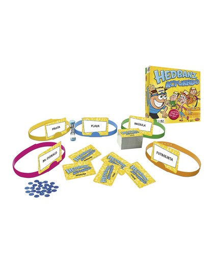 Juego de mímica Hedbanz actuando Bizak