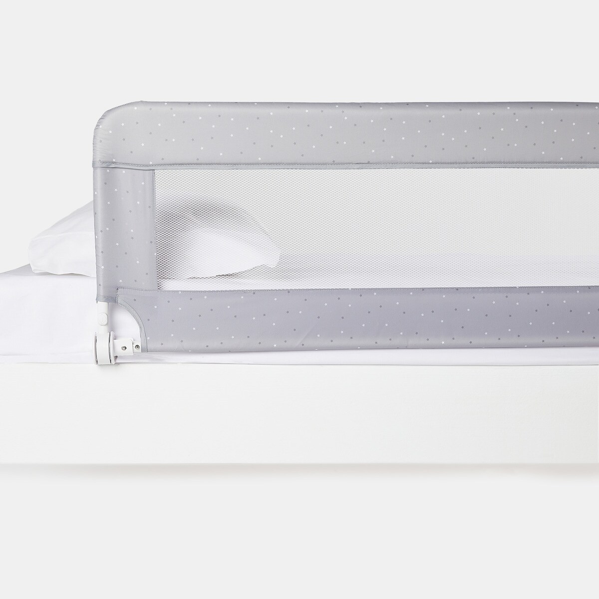 Barreira cama Estrelas - 150 cm Cinzento-2