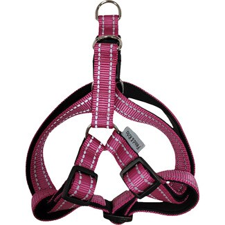 FRED&RITA reflektierendes Hundegeschirr in Rosa 1,5x31-36 cm 1 Einheit