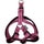 FRED&RITA Pink reflective dog harness 1.5x31-36 cm 1 each