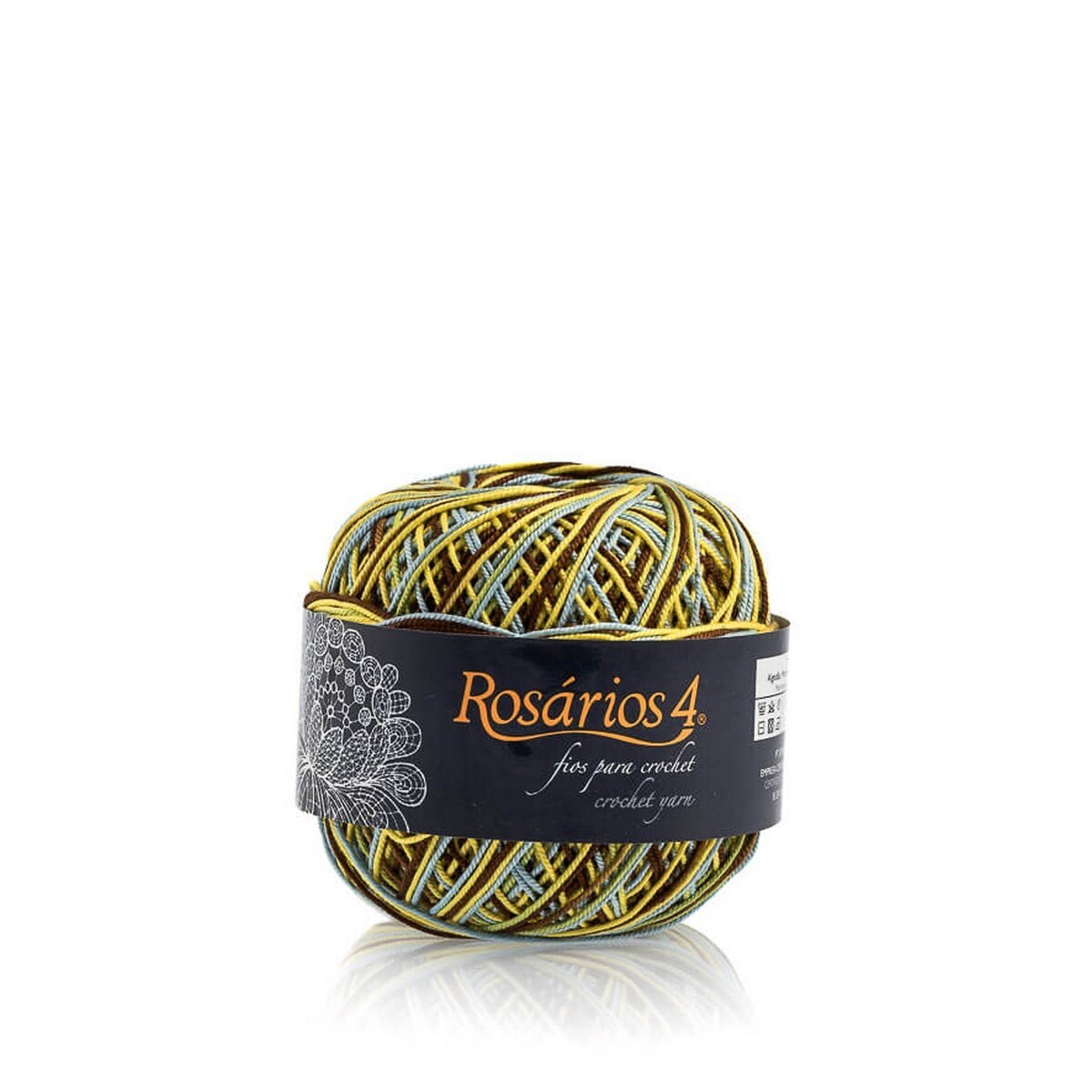Imagem 0 de Novelo de Crochet N.°12 - Cores Matizadas