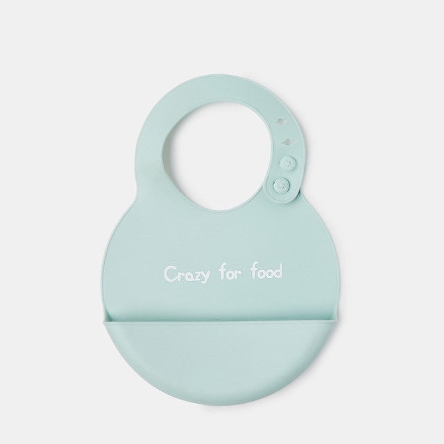 Babero silicona Cotton Juice Baby Home con bolsillo