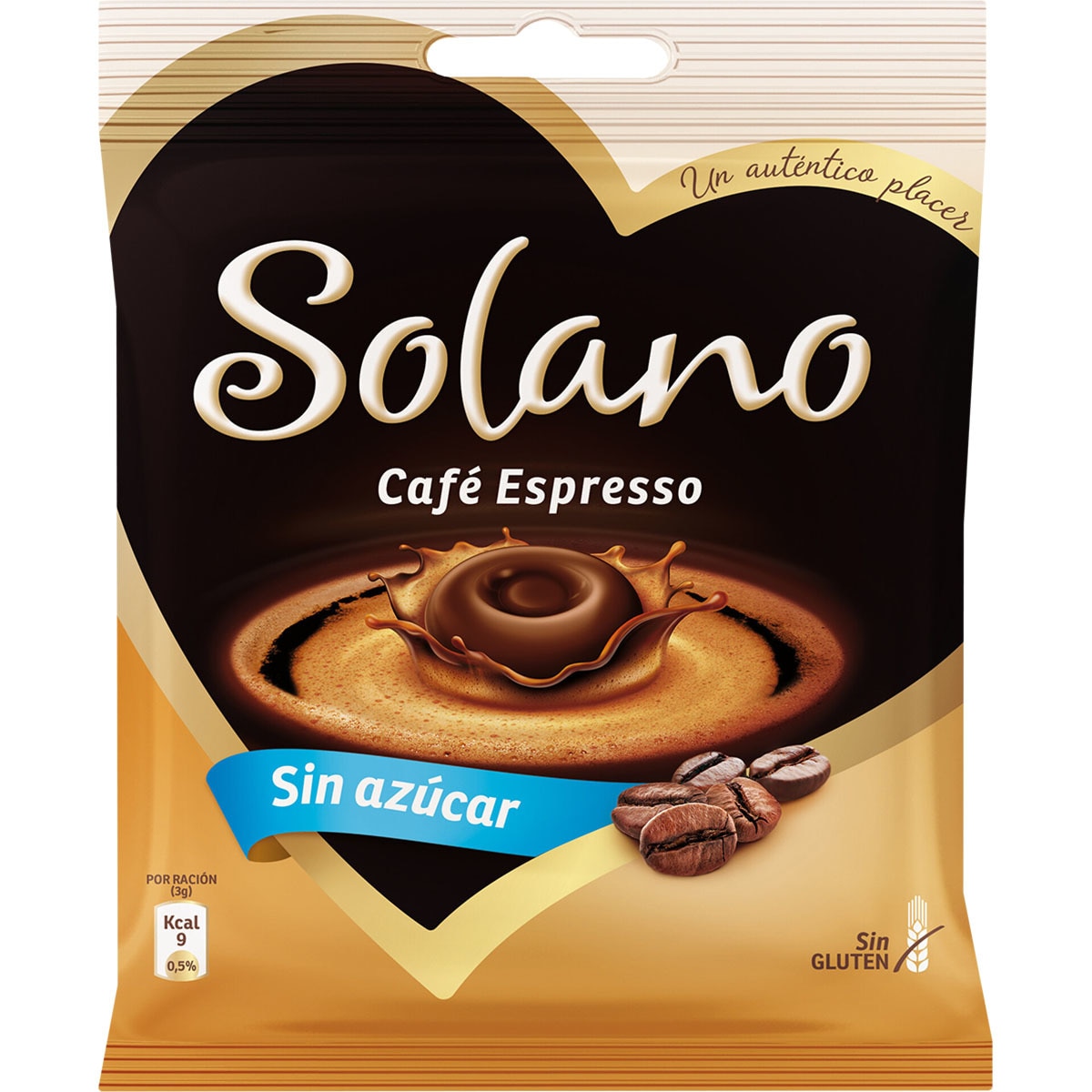 Café Espresso caramelos sin azúcar y sin gluten