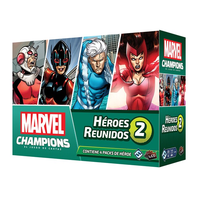 Juego de mesa Héroes Reunidos 2 MARVEL.