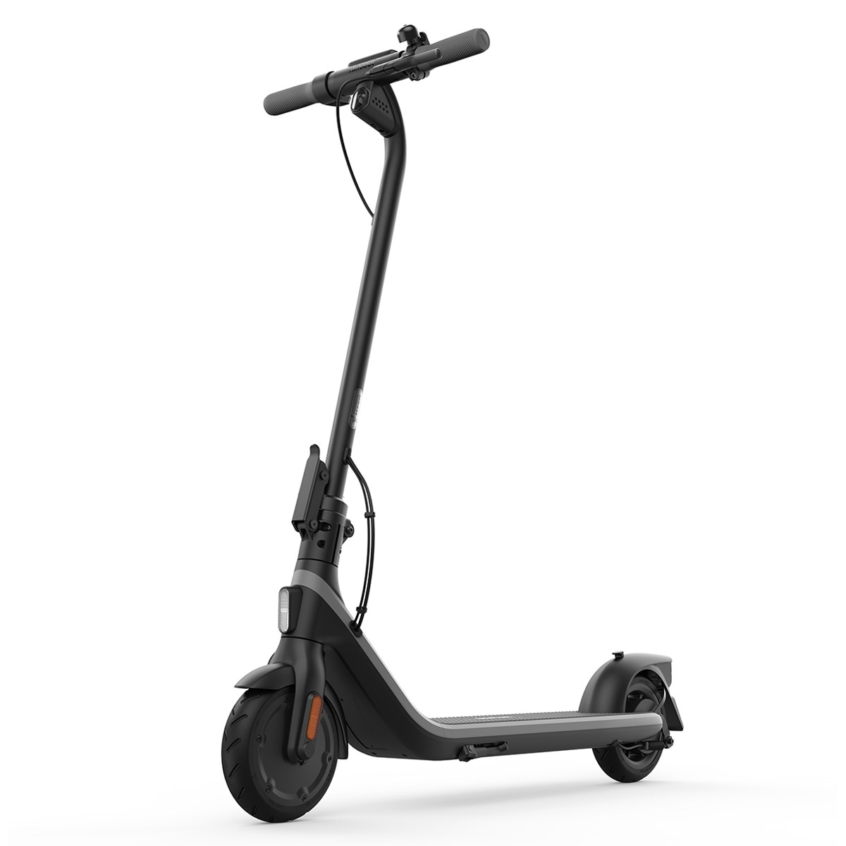 Patinete eléctrico plegable Segway Ninebot E2 negro Negro-1