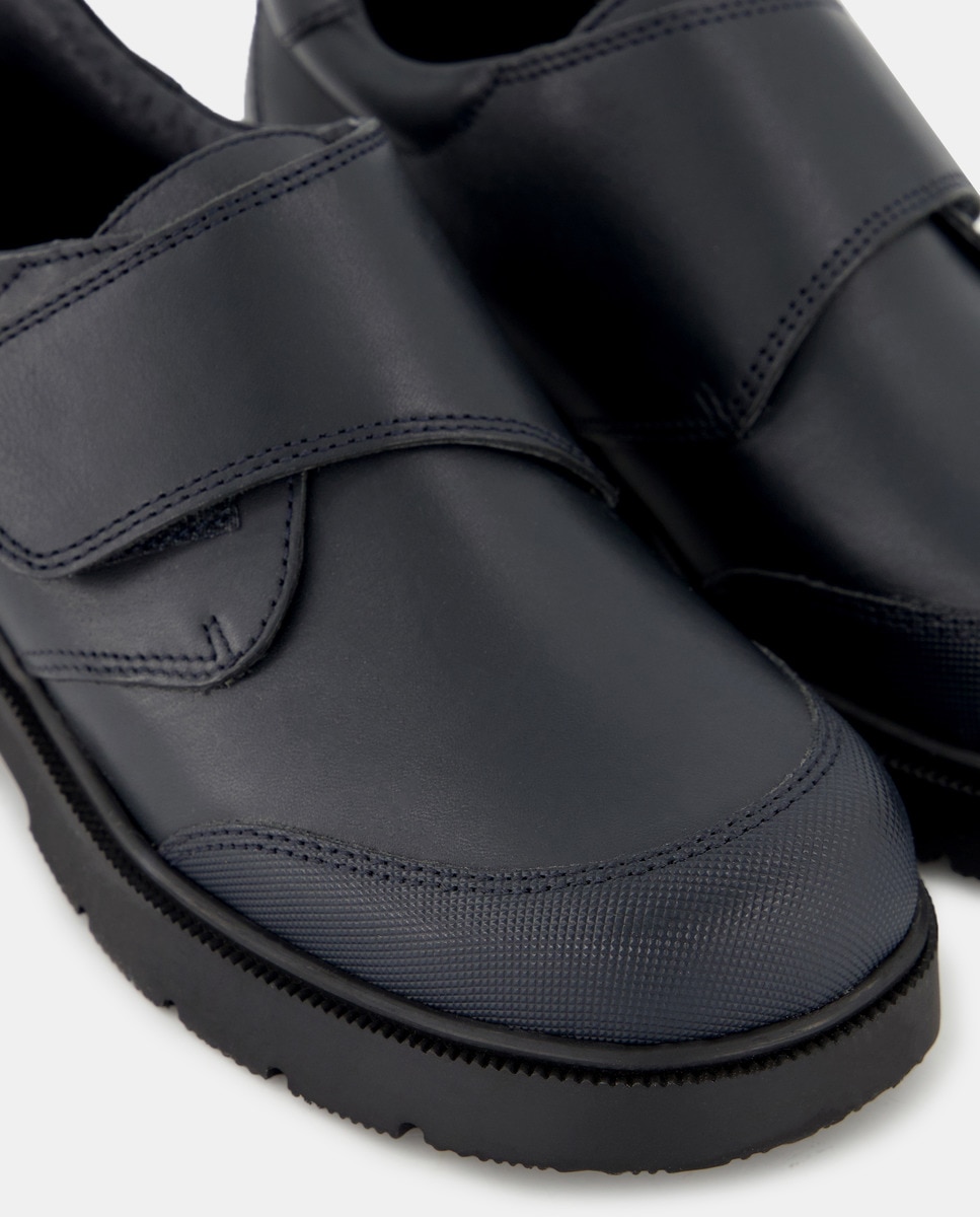 Blucher com Biqueira Reforçada e em Velcro Kids El Corte Inglés Azul-escuro-5