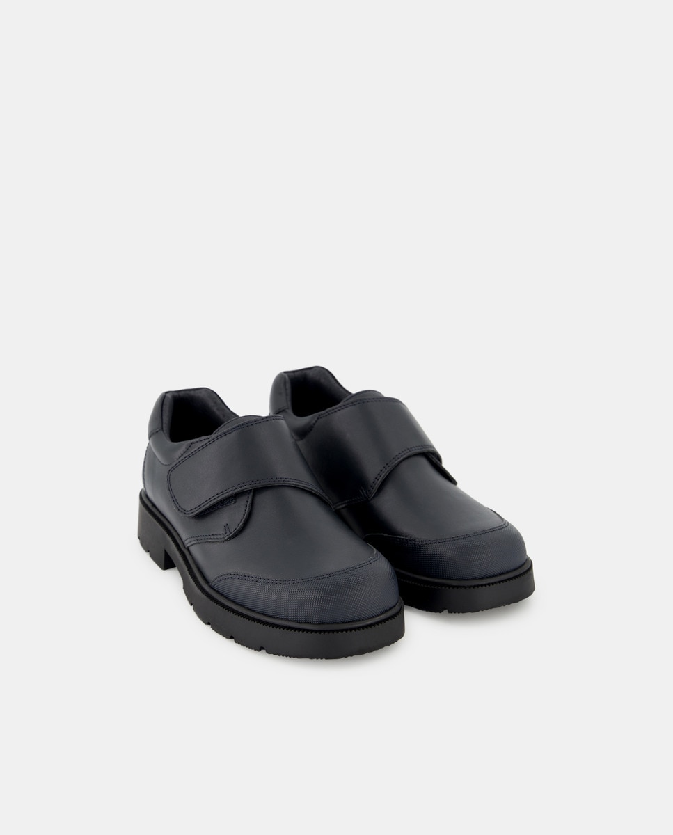 Blucher com Biqueira Reforçada e em Velcro Kids El Corte Inglés Azul-escuro-2