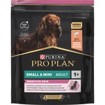 Optiderma dog food with salmon for small and mini breed adult dogs container 700 g