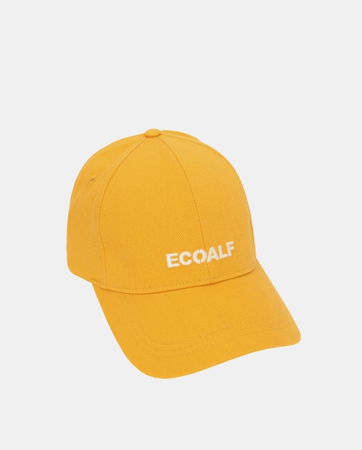 Gorra de algodón orgánico color amarillo