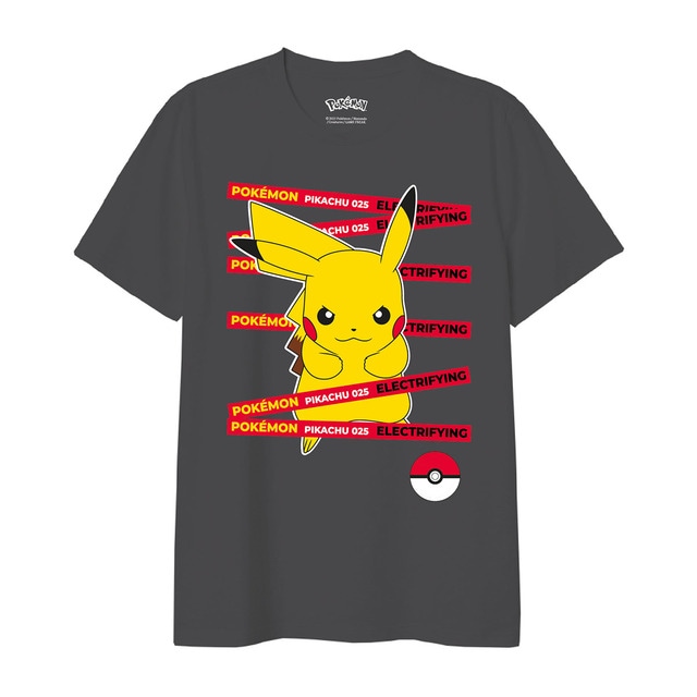 Camiseta Pikachu Electrifying Pokemon.
