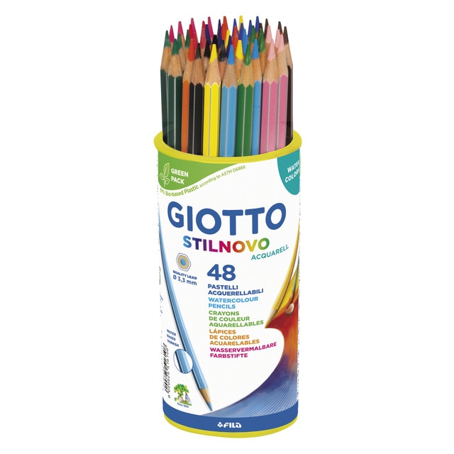 Bote 48 lápices acuarelables Giotto.