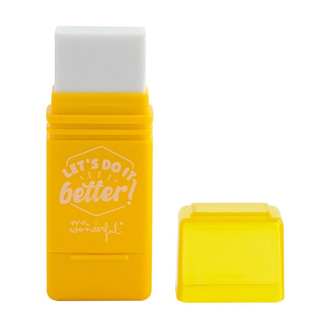 Sacapuntas Mr.Wonderful: Let's do it better!.