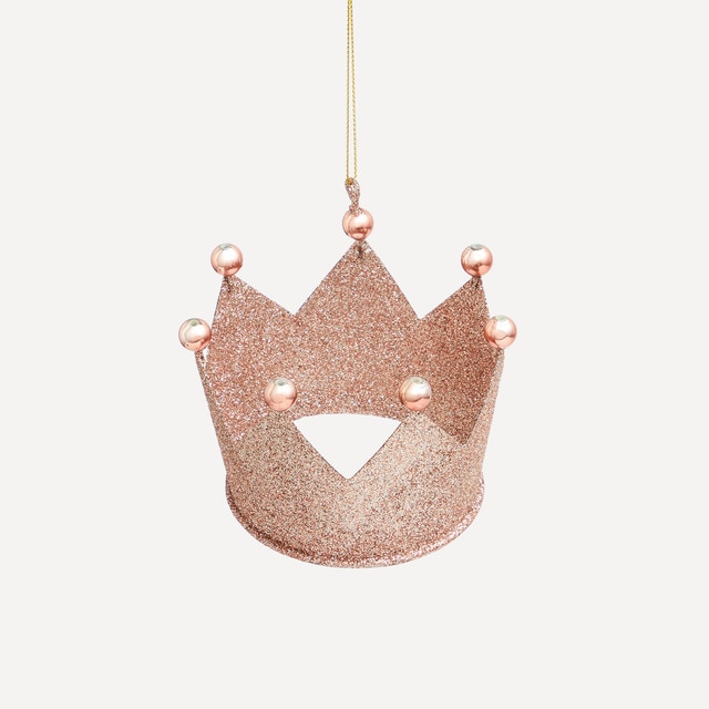 Colgante de metal Corona Glitter Navidad El Corte Inglés