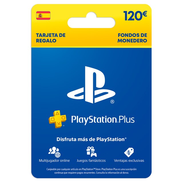 Tarjeta Playstation Plus 120€