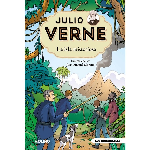 Julio Verne - La isla misteriosa (edición actualizada, ilustrada y adaptada)  (Tapa dura)