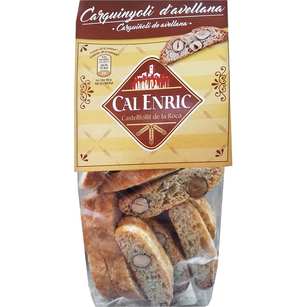 CAL ENRIC carquinyoli de avellanas bolsa 175 g