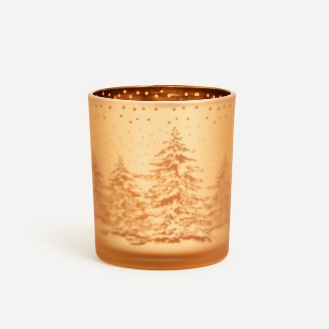 Portavelas vaso Bosque Navidad El Corte Inglés