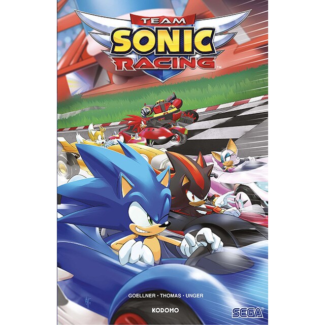 Imagem 0 de Sonic The Hedgehog: Racing Team (Capa dura)