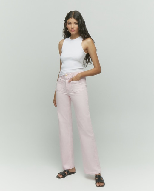 Pantalon femme outlet droit