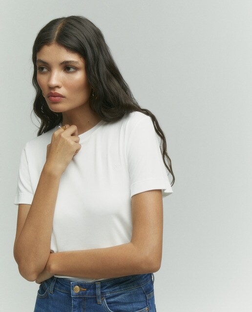 Camiseta de mujer de manga corta