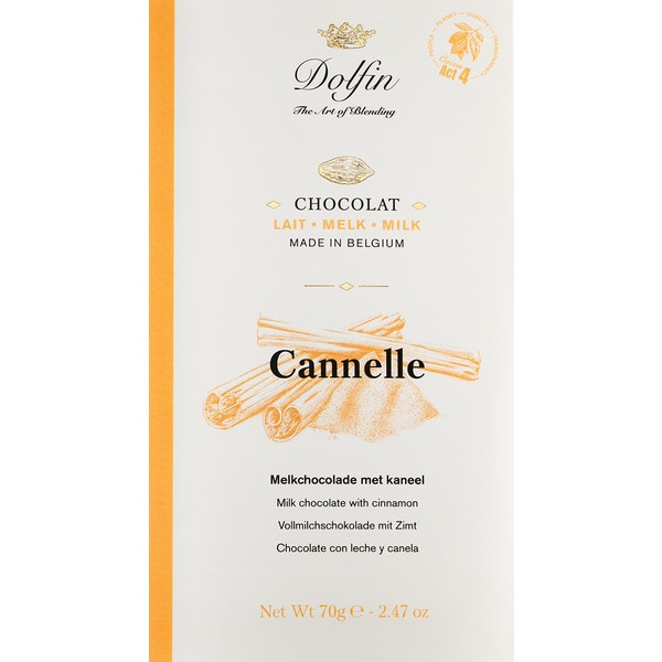 Chocolate de Leite com Canela tablete 70 g
