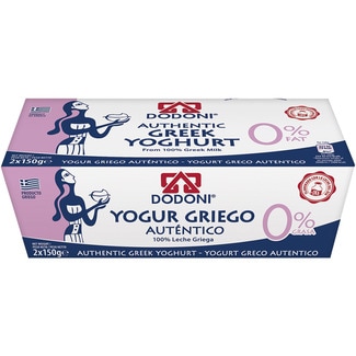 DODONI fat-free Greek yogurt 2-pack units 150 g