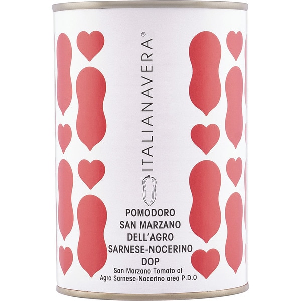 tomate entero pelado San Marzano Dell'Agro Sarnese-Nocerino lata 400 g