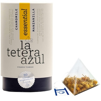 LA TETERA AZUL infusión de manzanilla 20 unidades bote 30 g