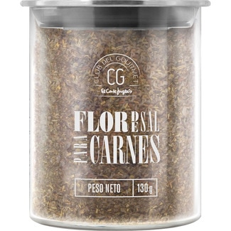 CLUB DEL GOURMET flor de sal para carnes envase 130 g