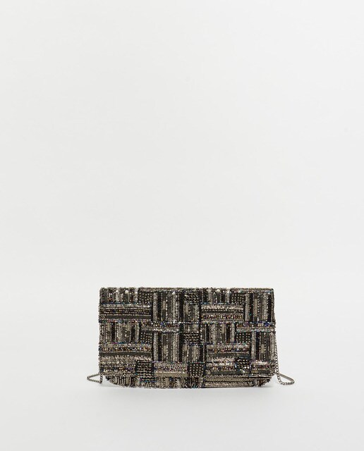 New look beaded discount bag