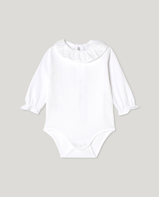 ruffle long sleeve bodysuit baby