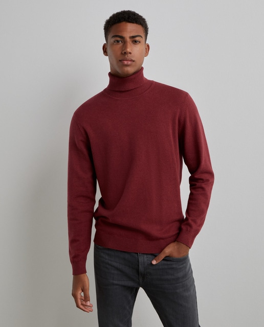 Jersey cuello vuelto de hombre
