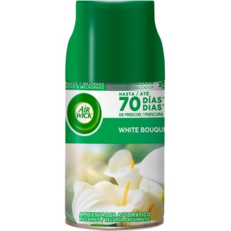 Air Wick Freshmatic Ambientador Aerossol White Bouquet Recarga embalagem 250 ml