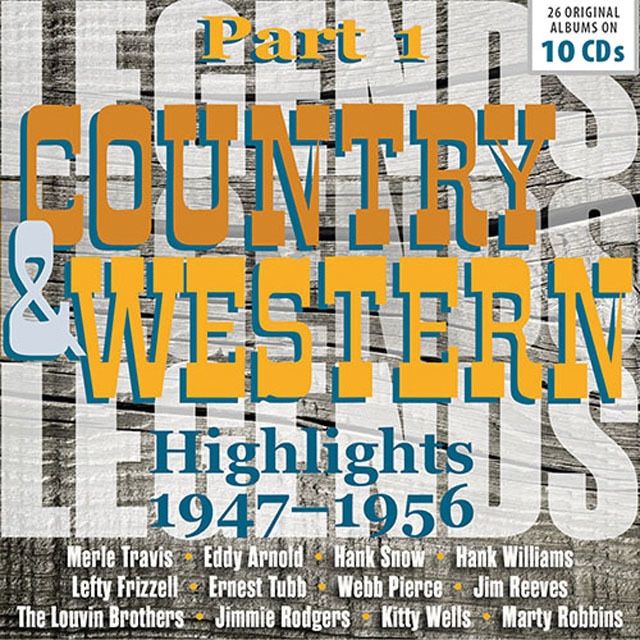 Country and Western 10 CD