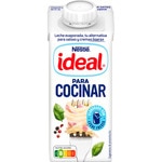 part skimmed evaporated milk for sauces and light creams carton 210 g