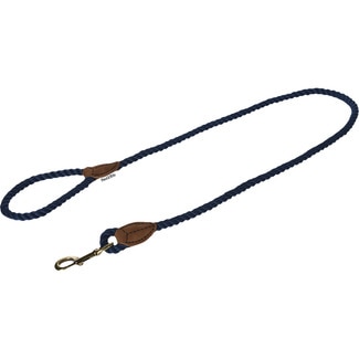 FRED&RITA correa para perros de cuerda y piel Azul Marino 1,5x120 cm 1 unidad
