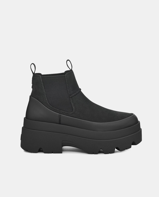 Bottes Brisbane Chelsea femme en cuir à plateforme