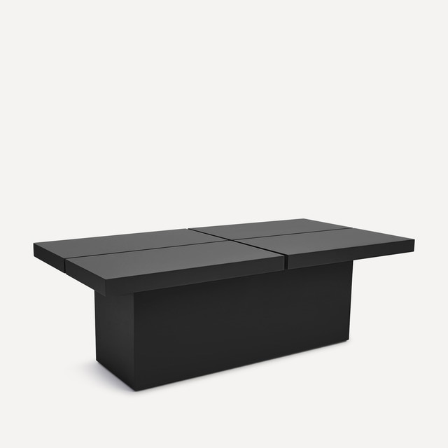 Mesa de centro rectangular en mate Lisboa Room - El Corte Inglés