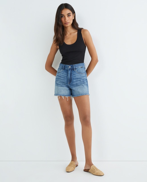 Pantalones cortos de mujer 3301 elaborados en tejido vaquero