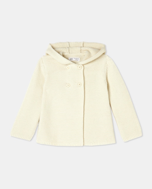 Veste best sale blanche bebe