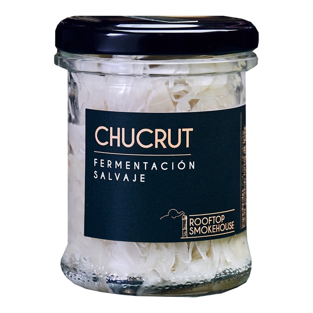 Chucrut fermentación salvaje Rooftop Smokehouse