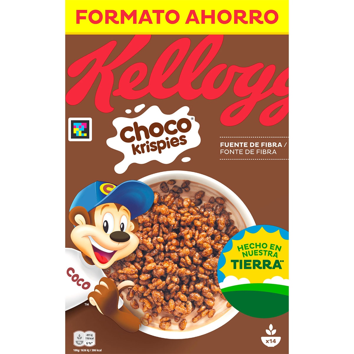 Cereales De Desayuno Chocolateados -30% Azúcares Sin Aceite De Palma ...