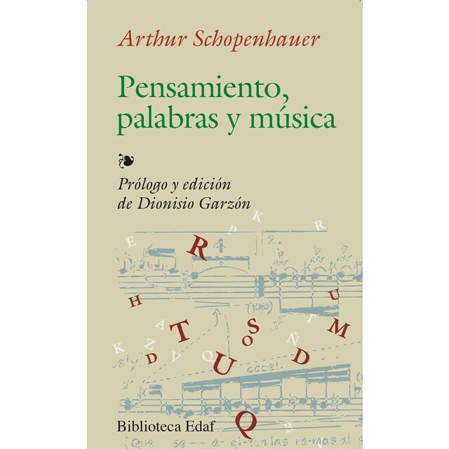 Pensamiento, palabras y música (Tapa blanda)